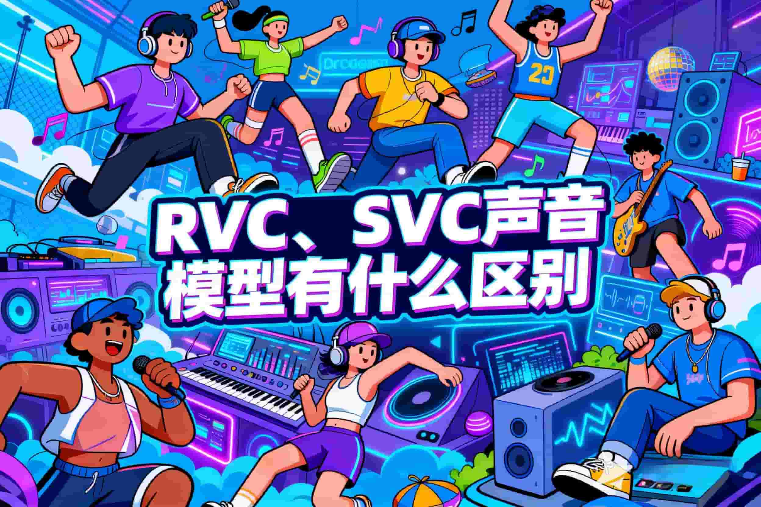 RVC、SVC声音模型有什么区别-模型工坊